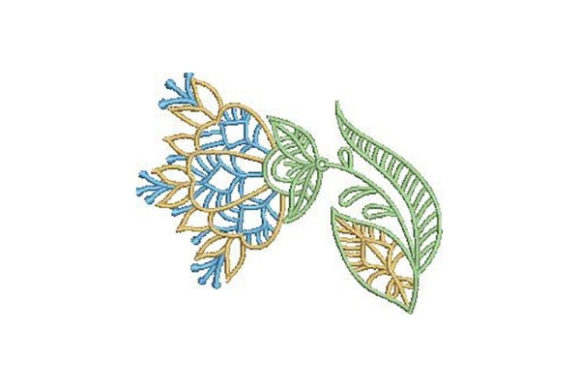Charming Flower Outline for Spring Projects