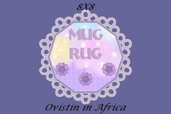 Charming FSL Mug Rug: A Perfect Blend of Elegance and Functionality