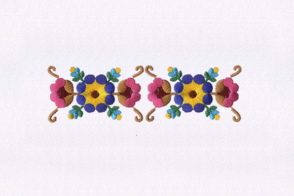 Coordinated Flowers: A Burst of Color and Freshness for Your Fabric