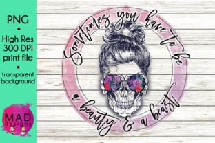 Embrace Beauty and Beast Skull Creativity