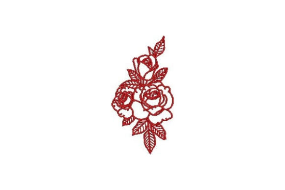Embrace the Charm of Victorian Valentine Outline in Your Embroidery Projects