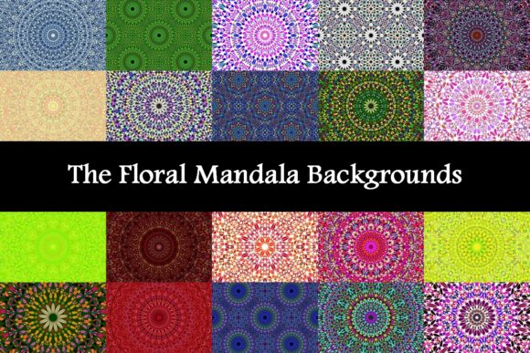 Explore Creativity with Floral Mandala Backgrounds