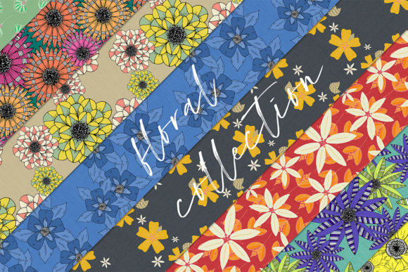 Explore Creativity with Floral Patterns Bundle