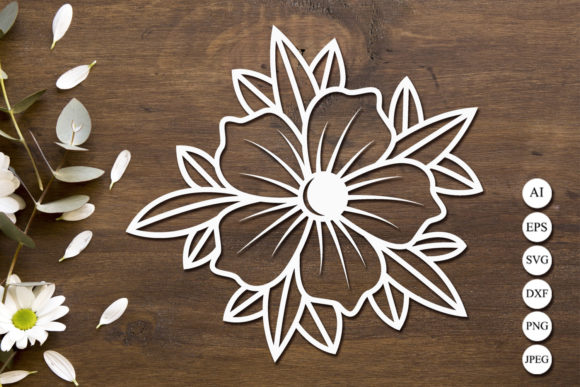 Exploring the Versatility of Flower Silhouette Cut Files