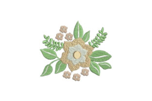 Light Flower Embellishment: A Touch of Summer in Your Embroidery Projects