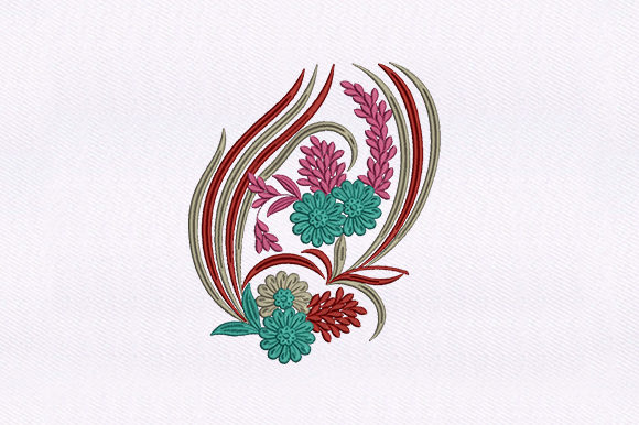 Mastering the Art of Swept Floral Quilting Design with Machine Embroidery
