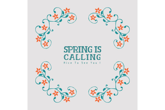 Spring Calling Poster Design: Fresh and Inviting
