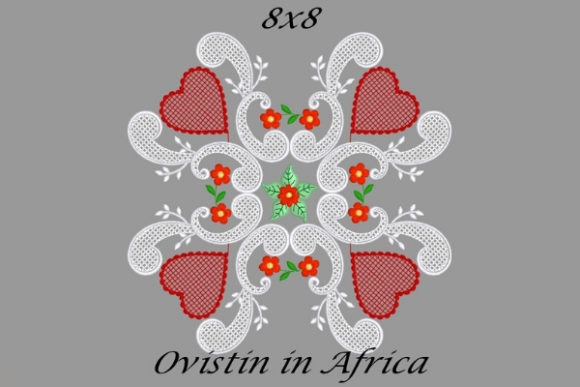 Strategic Use of the Beautiful Red Floral Heart Quilt Block for Enhanced Bedroom Decor